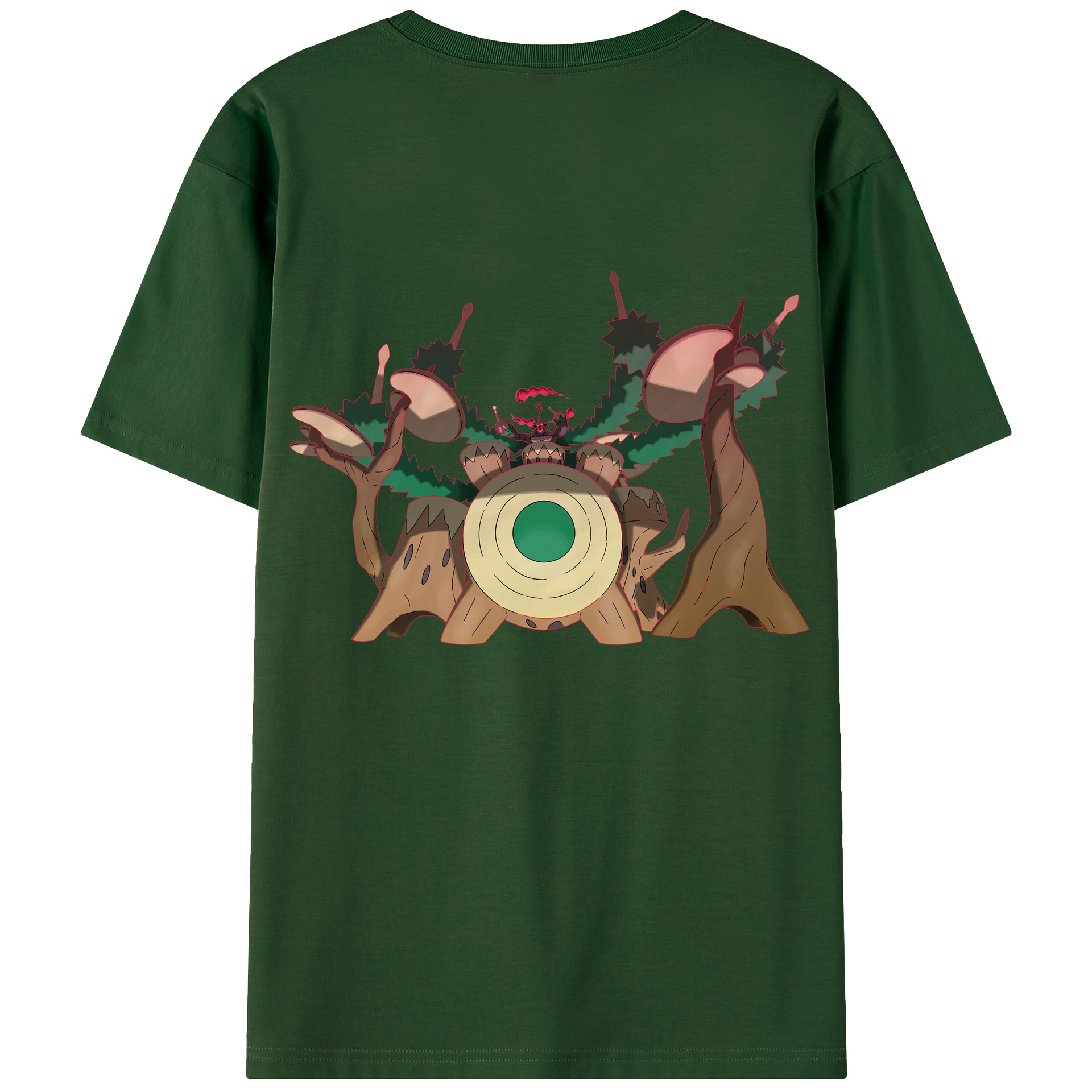 （画像用） ポケットモンスター Pokémon 綿100％半袖Tシャツ（背面プリント）